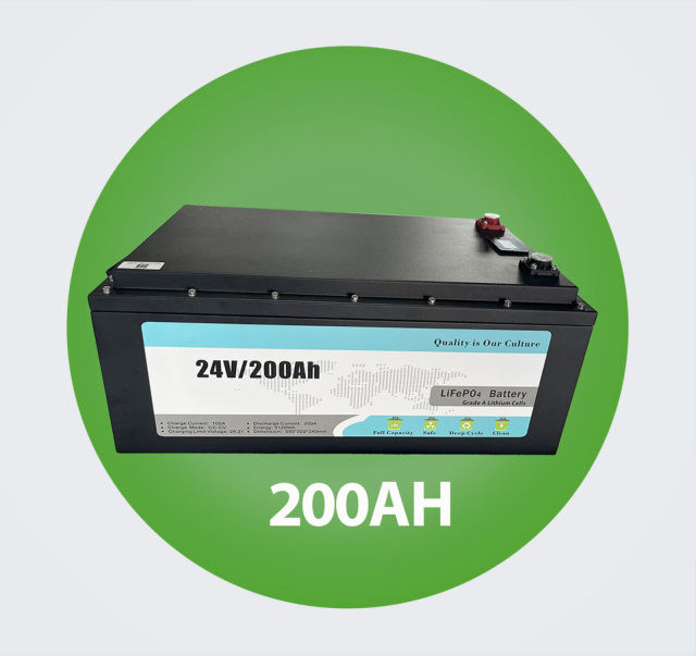 24V 200AH LiFePO4 Industrial Traction Battery Suitable for Home Appliances, Boats, GolfCarts, Solar Energy StorageSystems, Electric Forklifts,SUBMARINES, Drone