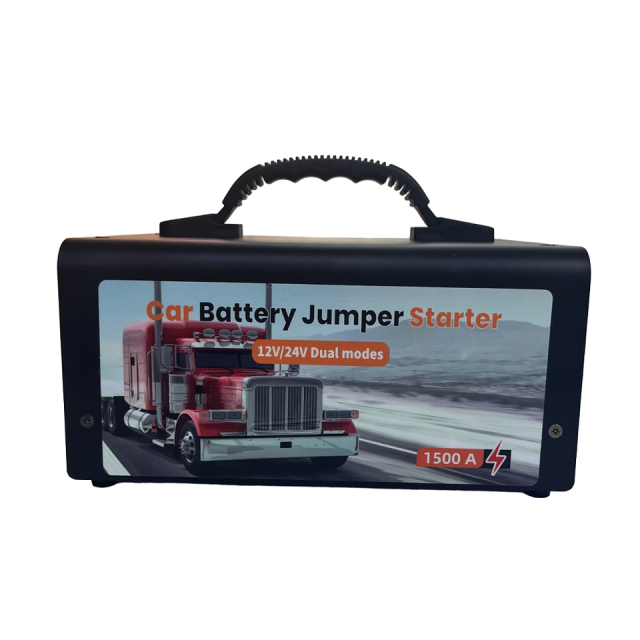 Multifunctional 42000mAh Lithium-ion Polymer 12V 24V 1500A Jump Starter SOS Torch Light Digital Screen for Cars Trucks