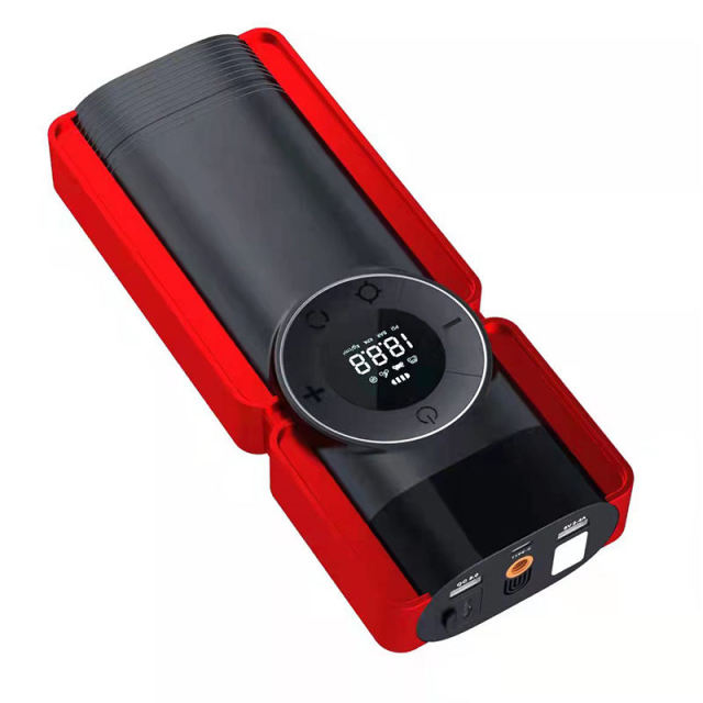 Multi-functional Emergency Rechargeable Battery Vehicle Tools Portable Tire Inflator Wheel air Pump for Car