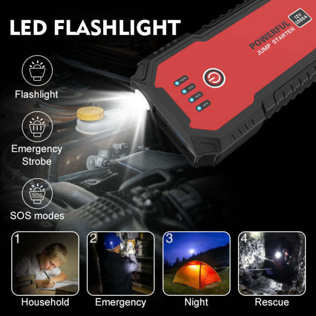 Car Jump Starter Battery Booster Jump Starter Power Station 14000mah