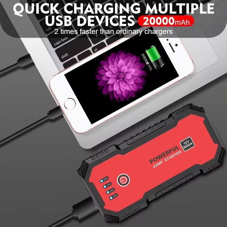 Car Jump Starter Battery Booster Jump Starter Power Station 14000mah