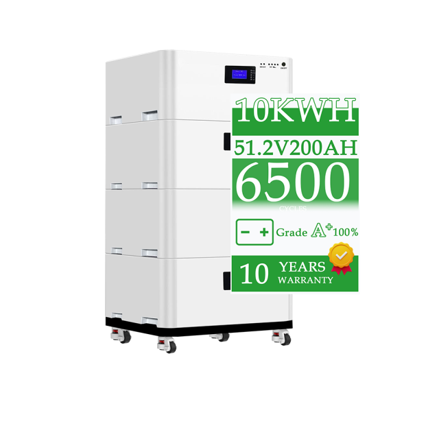 10kwh Stackable Lithium Ion Solar Panel Batteries for Home Industrial