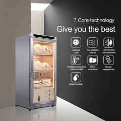 Stainless steel electric tea cabinet XL-BV591 for raw and ripe Pu erh tea, with constant temperature and humidity for preservation and moisture retention Refrigerator display cabinet
