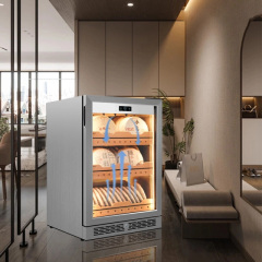 Electric tea cabinet AT100T for raw and ripe Pu erh tea, with constant temperature and humidity for preservation and moisture retention