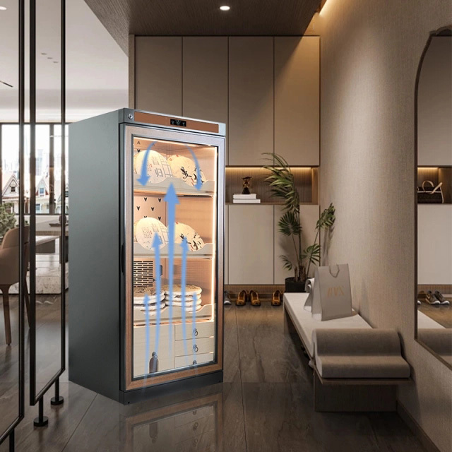 Stainless steel electric tea cabinet XL-BV6901 for raw and ripe Pu erh tea, with constant temperature and humidity for preservation and moisture retention