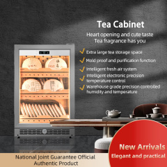 Electric tea cabinet AT100T for raw and ripe Pu erh tea, with constant temperature and humidity for preservation and moisture retention