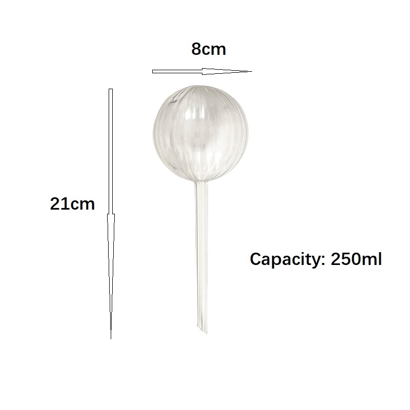 Size M PVC Shaped Watering Globe Ball Automatic Plant Watering Bulbs Self Watering Balls Water Device Drip Irrigation System for Garden Plants