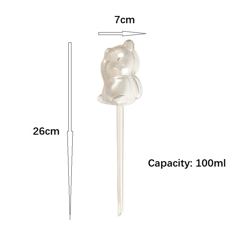 Size L PVC Animals Owl Shaped Watering Globe Ball Automatic Plant Watering Bulbs Self Watering Balls Water Device Drip Irrigation System for Garden Plants