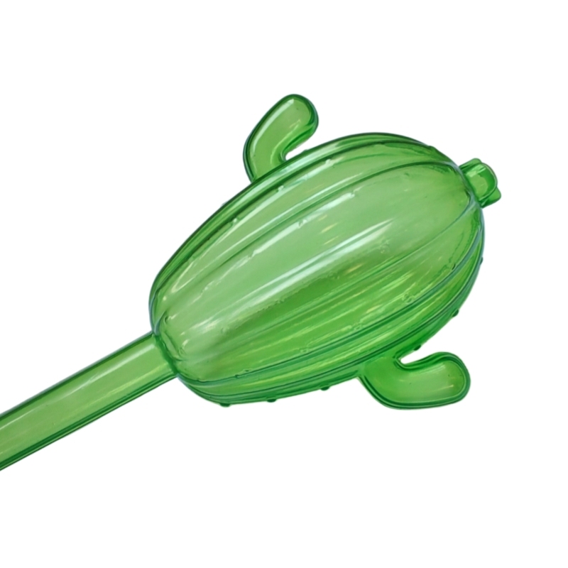 Size L PVC Cactus Shaped Watering Globe Ball Automatic Plant Watering Bulbs Self Watering Balls Water Device Drip Irrigation System for Garden Plants