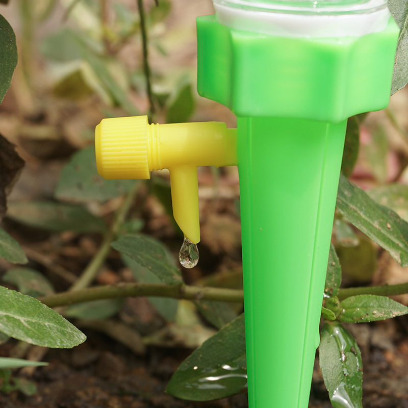Plant Watering Spikes Self Watering Device Drip Irrigation Drippers for Outdoor & Indoor