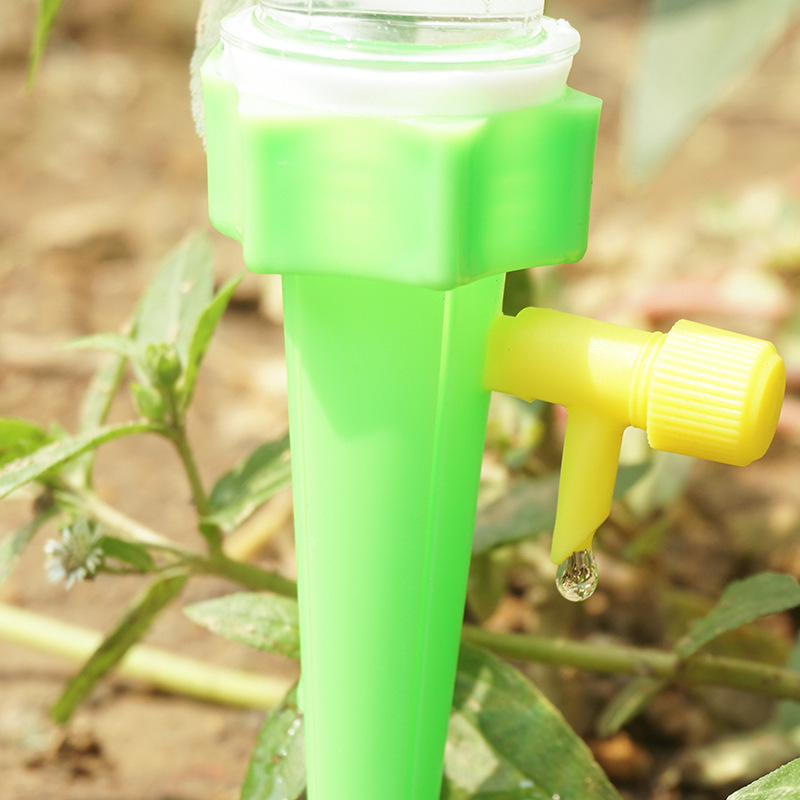 Plant Watering Spikes Self Watering Device Drip Irrigation Drippers for Outdoor & Indoor