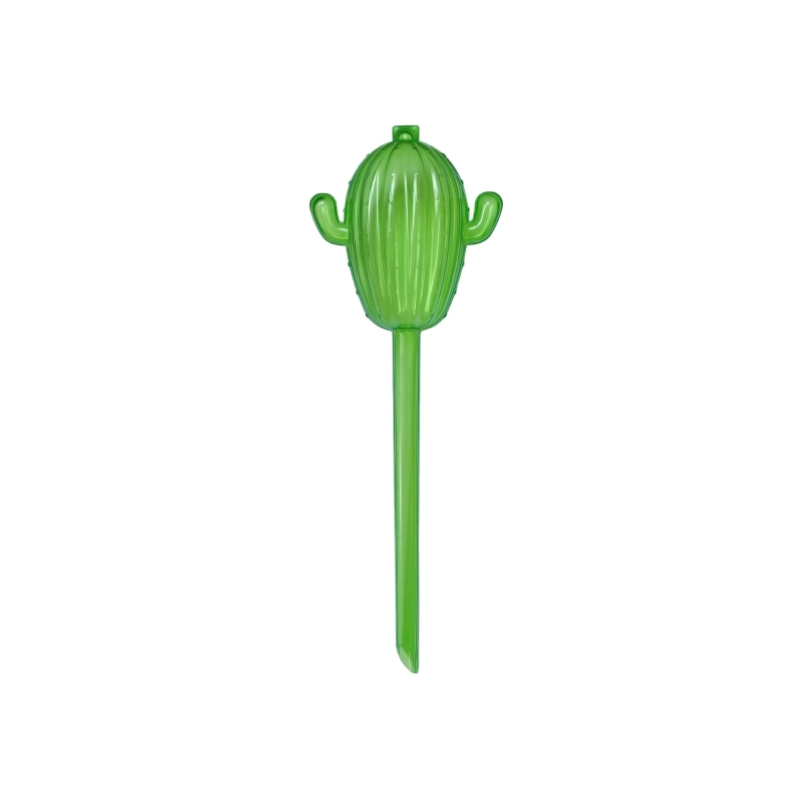 Size L PVC Cactus Shaped Watering Globe Ball Automatic Plant Watering Bulbs Self Watering Balls Water Device Drip Irrigation System for Garden Plants
