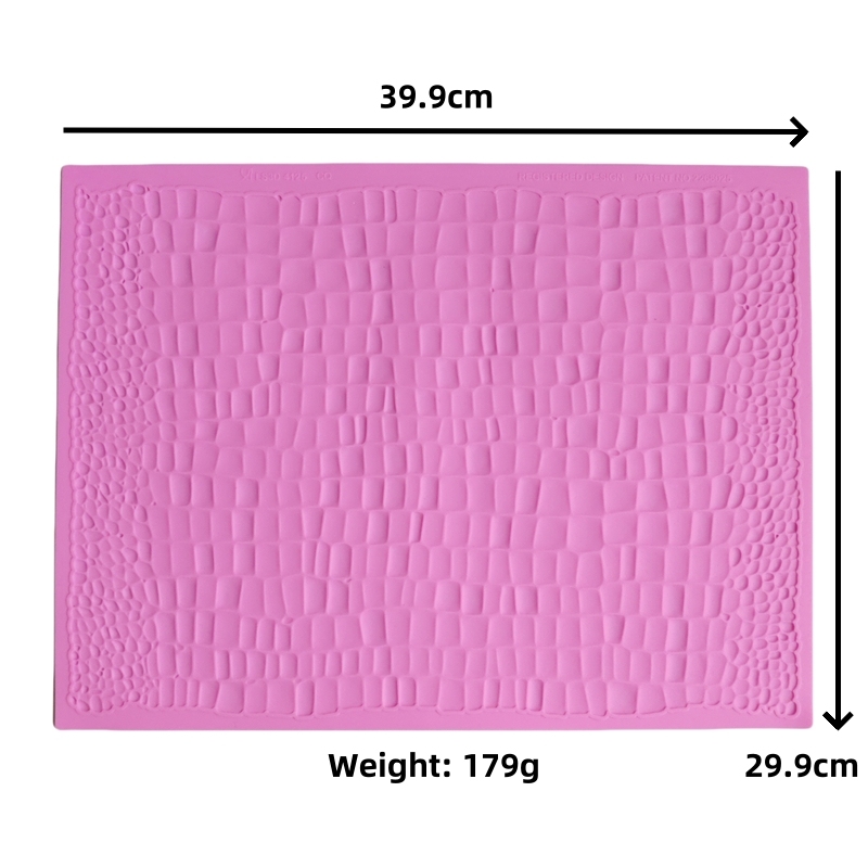 16 Designs Silicone Peeling Mat 3D Sugar Craft Mold Candle Decration Border Mould Lace Pad JS017-JS032