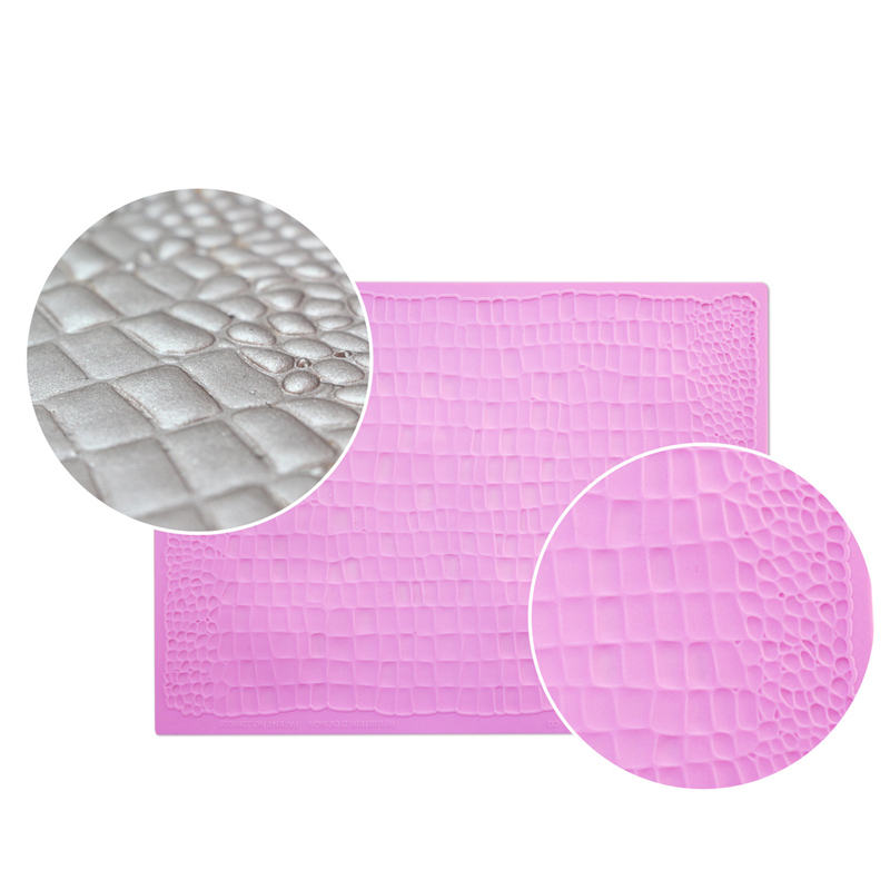 16 Designs Silicone Peeling Mat 3D Sugar Craft Mold Candle Decration Border Mould Lace Pad JS017-JS032