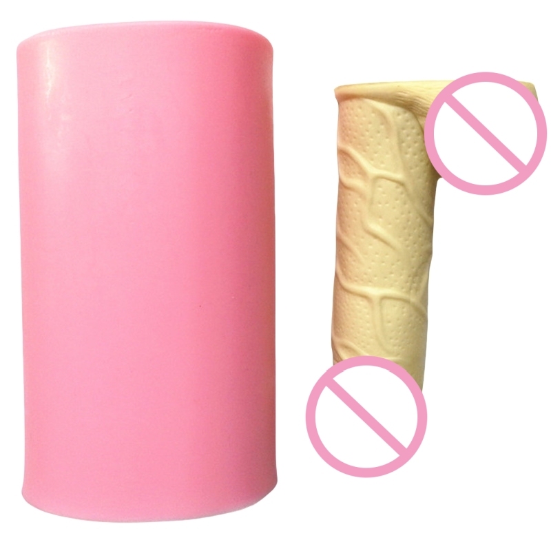 Dildo Shaped Silicone Mold Candle Mold Chocolate Mold Penis Dick Cake Decoration Tools