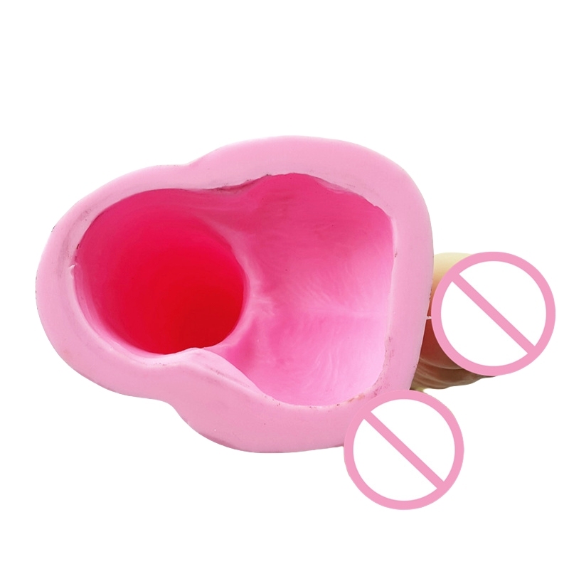 Dildo Shaped Silicone Mold Candle Mold Chocolate Mold Penis Dick Cake Decoration Tools