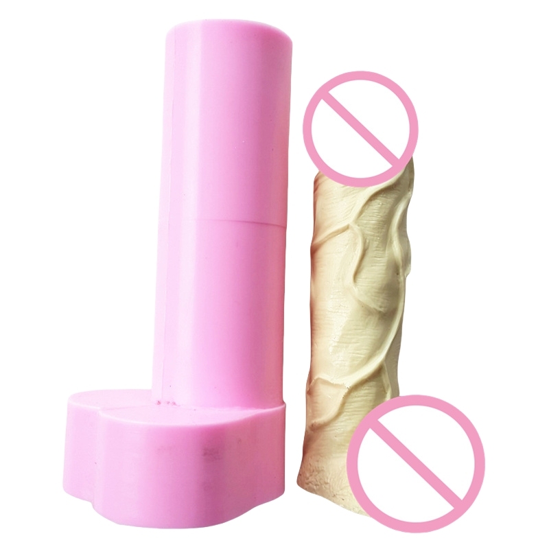 Dildo Shaped Silicone Mold Candle Mold Chocolate Mold Penis Dick Cake Decoration Tools