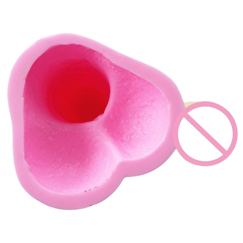 Dildo Shaped Silicone Mold Candle Mold Chocolate Mold Penis Dick Cake Decoration Tools