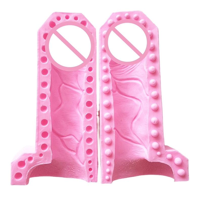 Dildo Shaped Silicone Mold Candle Mold Chocolate Mold Penis Dick Cake Decoration Tools
