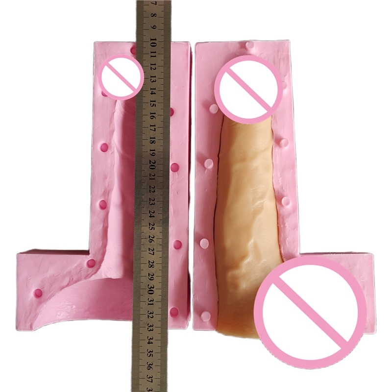 Dildo Shaped Silicone Mold Candle Mold Chocolate Mold Penis Dick Cake Decoration Tools