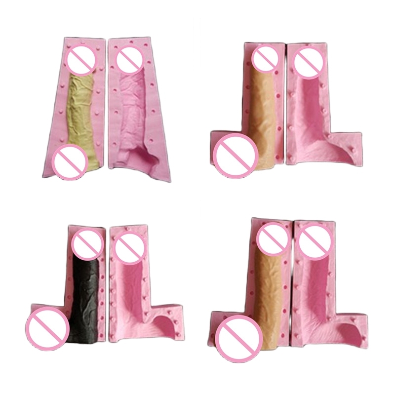 Dildo Shaped Silicone Mold Candle Mold Chocolate Mold Penis Dick Cake Decoration Tools