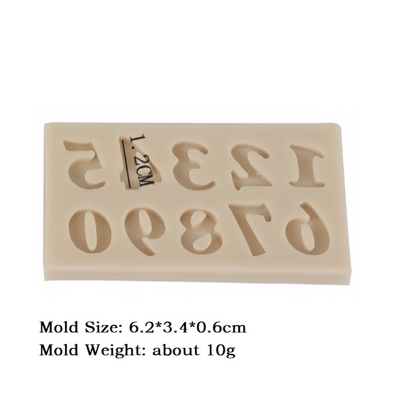 Alphabet Silicone Mold Fondant Mould Cake Decoration Tools