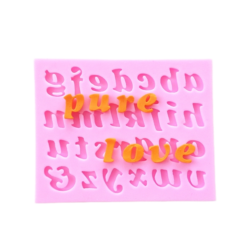 Alphabet Silicone Mold Fondant Mould Cake Decoration Tools