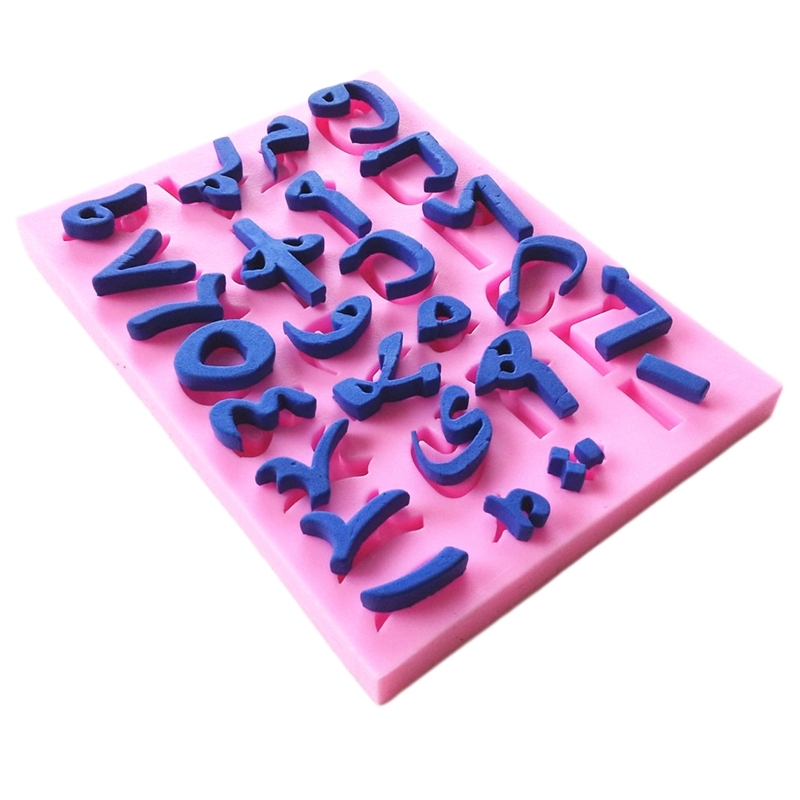 The Arabic Alphabet Silicone Mold Fondant Mould Cake Decoration Tools