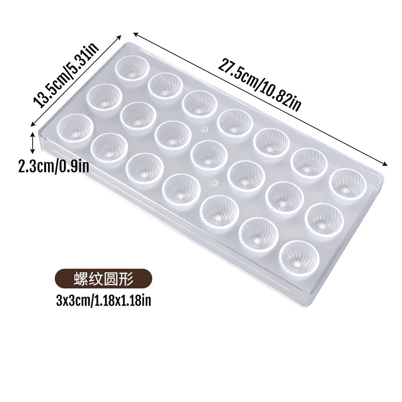 Hot Sale 10 designs Chocolate Molds