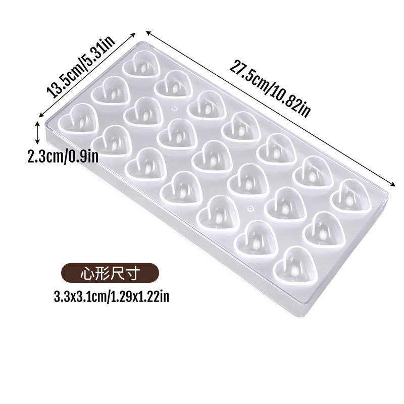 Hot Sale 10 designs Chocolate Molds