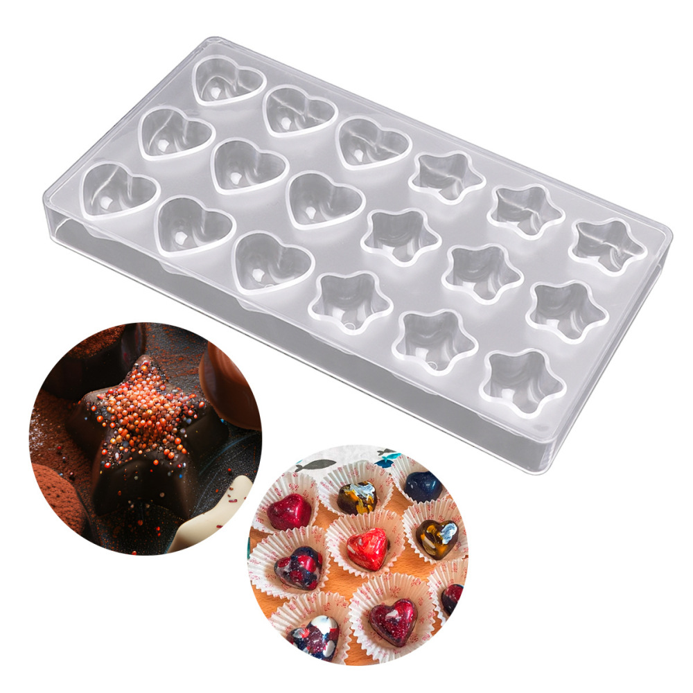 Hot Sale 10 designs Chocolate Molds