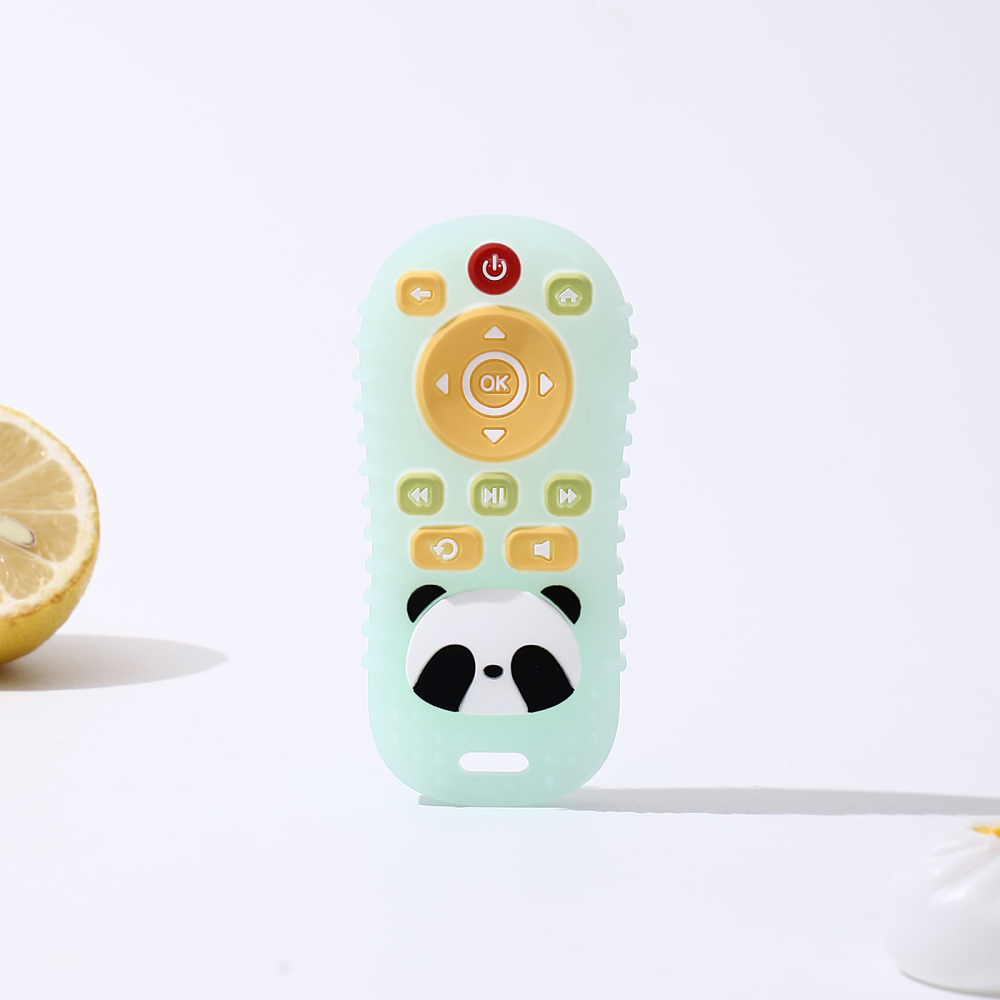 Remote Control Baby Silicone Teether Toy