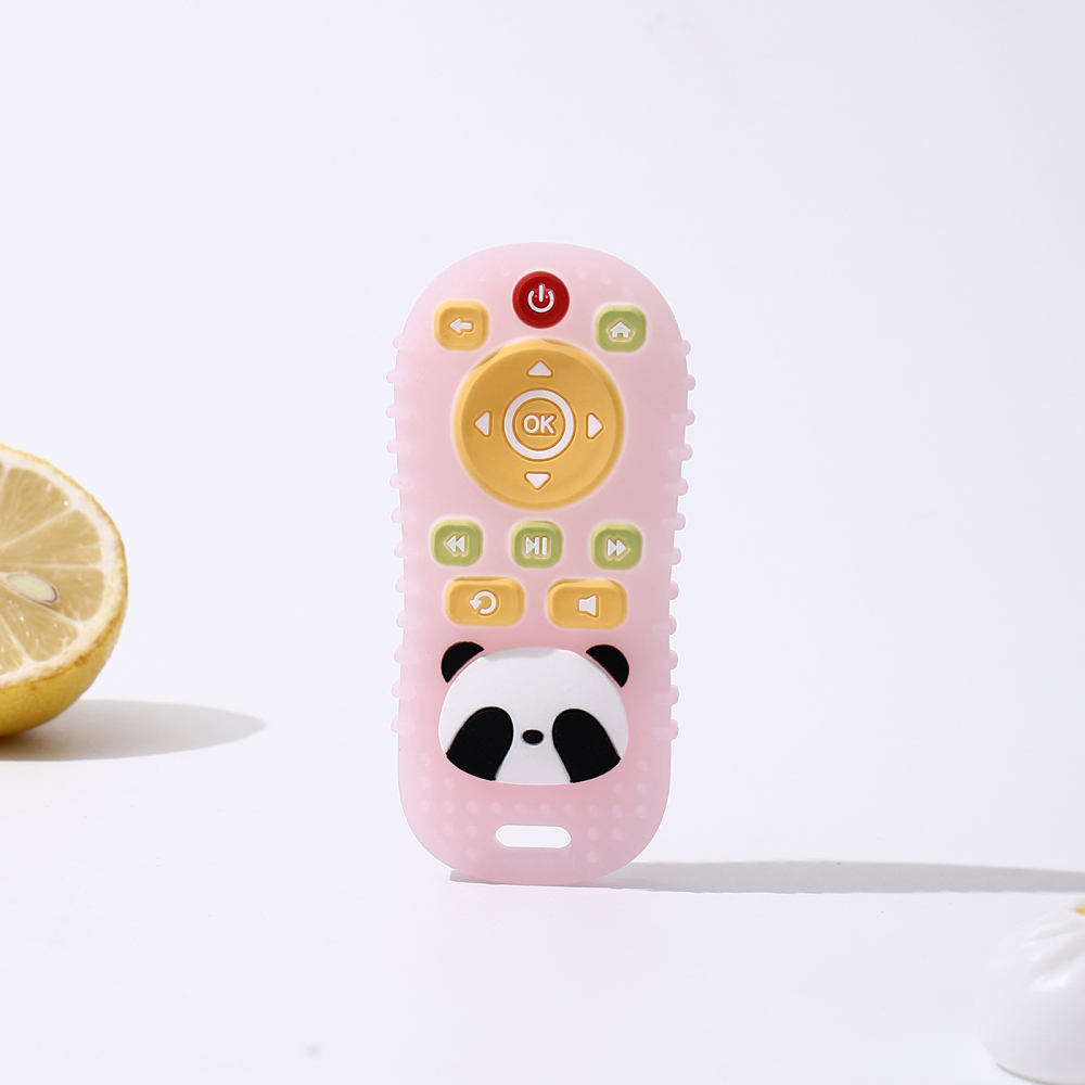 Remote Control Baby Silicone Teether Toy