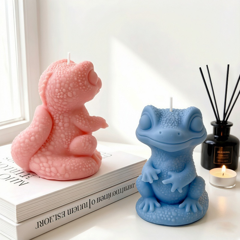 Frog-shaped Silicone Mold Aromatherapy Candle