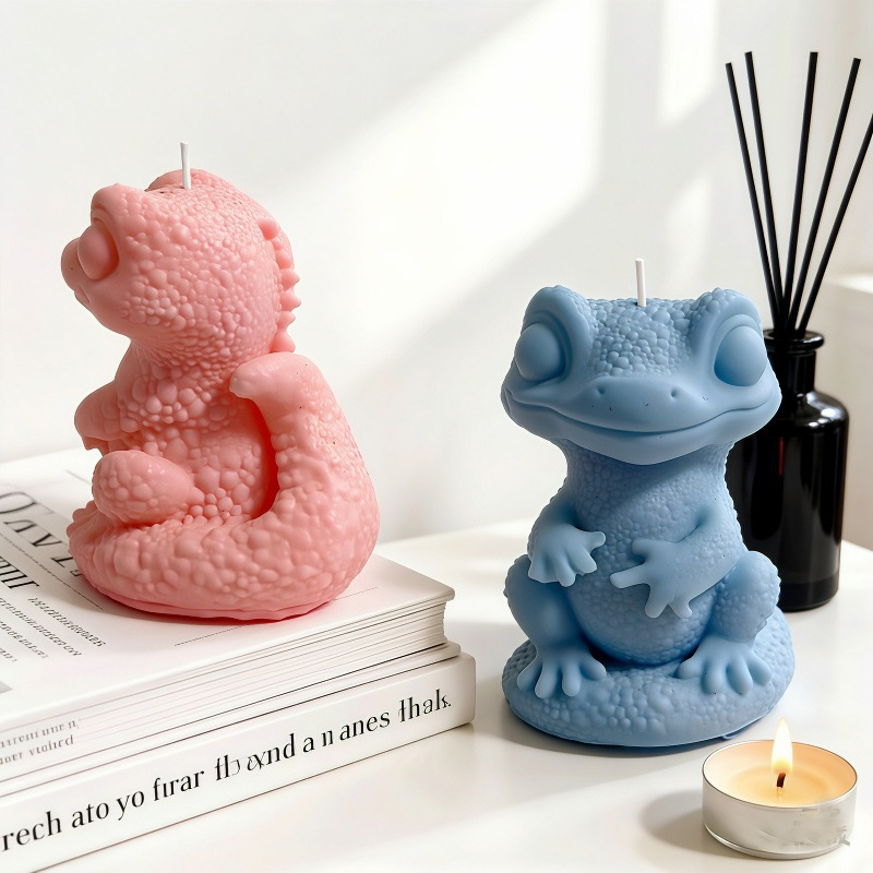 Frog-shaped Silicone Mold Aromatherapy Candle