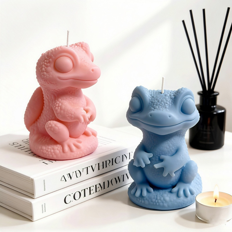 Frog-shaped Silicone Mold Aromatherapy Candle