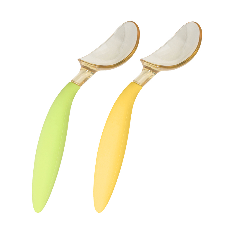 PPSU Spoon Silicone Handle Baby Training Tableware