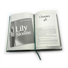 Custom Hardcover Book Printing Full Color Hardback Novel Sprayed Edge Books