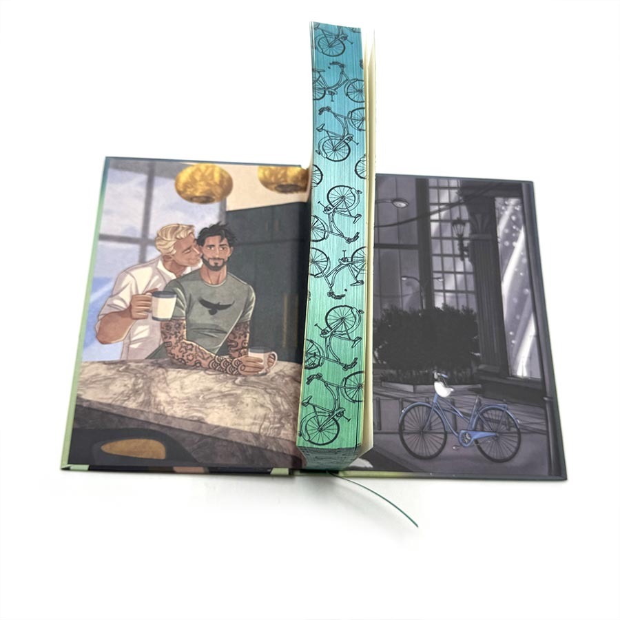 Custom Hardcover Book Printing Full Color Hardback Novel Sprayed Edge Books
