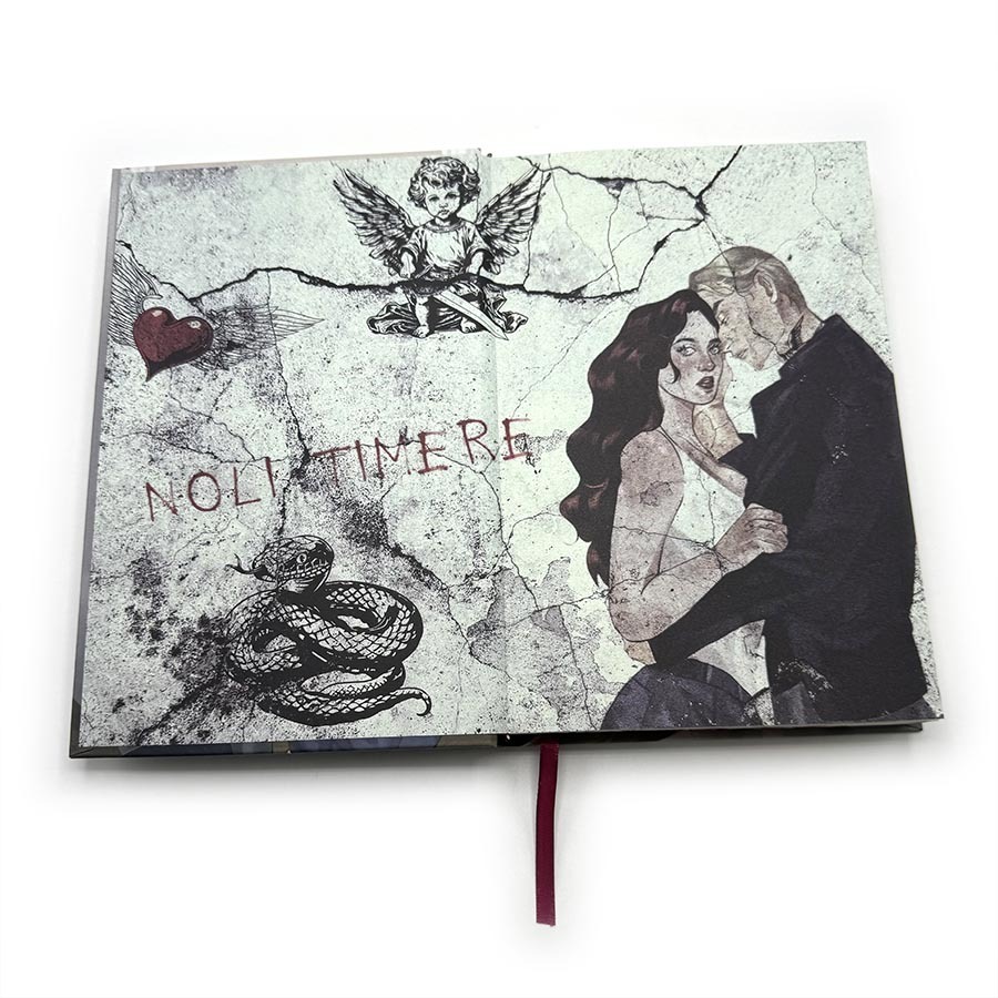 China Book Printing Services Full Color Hardcover Books Custom Printed Sprayed Edge Books