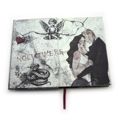 China Book Printing Services Full Color Hardcover Books Custom Printed Sprayed Edge Books