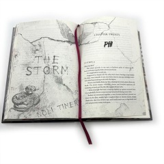 China Book Printing Services Full Color Hardcover Books Custom Printed Sprayed Edge Books