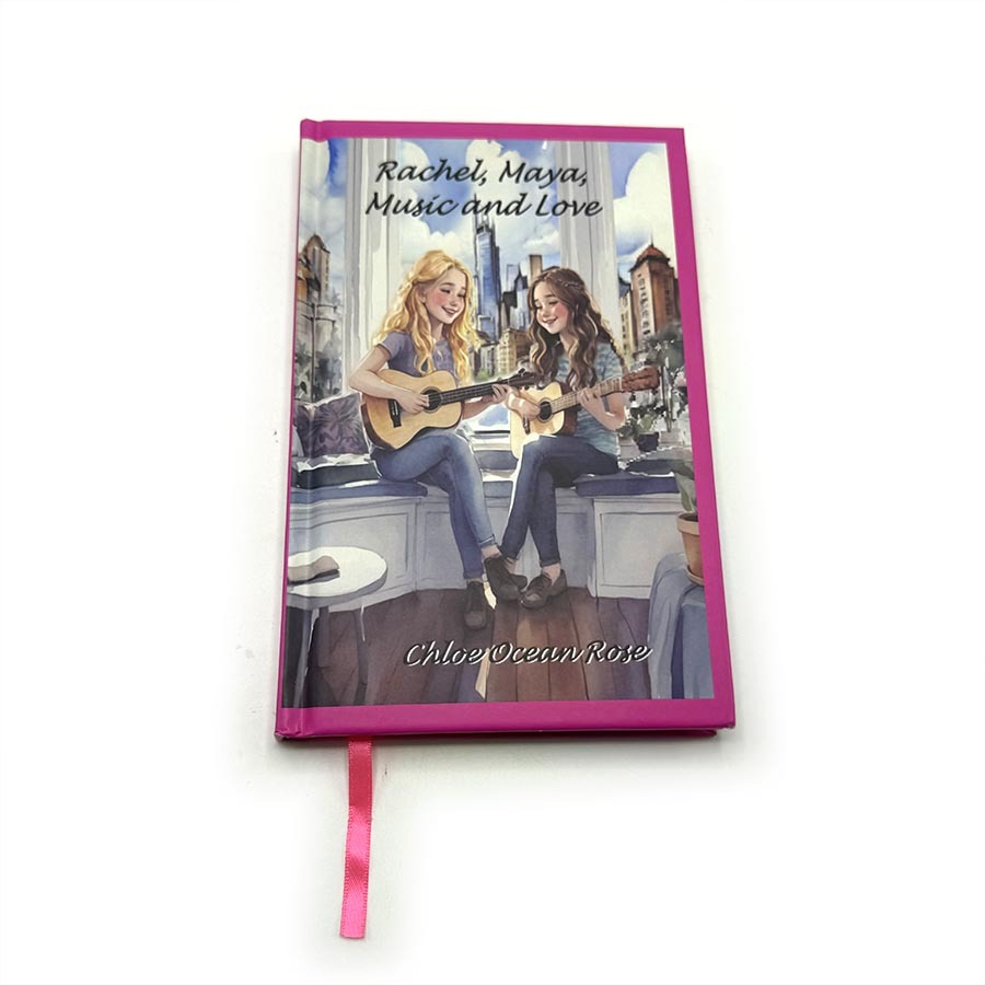 Cheap Book Printing Services Hardback Novel Books Custom Printed Full Color Hardcover Sprayed Edge Book