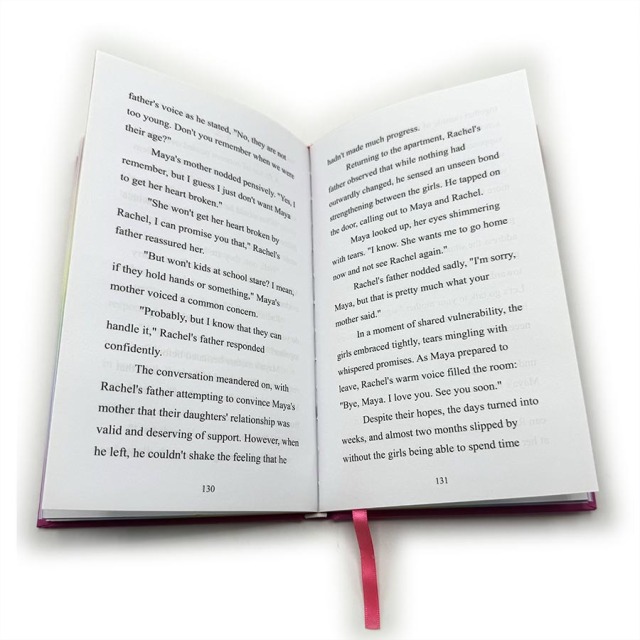 Cheap Book Printing Services Hardback Novel Books Custom Printed Full Color Hardcover Sprayed Edge Book