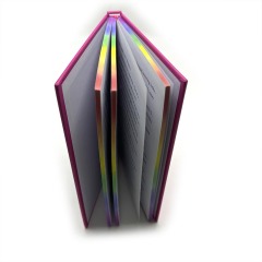 Cheap Book Printing Services Hardback Novel Books Custom Printed Full Color Hardcover Sprayed Edge Book