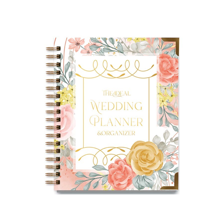Custom Printing Spiral Notebooks New Design Spiral Binding Journal Wedding Planner