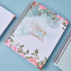 Custom Notebook Printing Agenda Spiral A5 Journal Planner New Design Wedding Planner