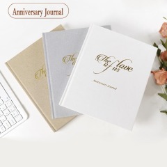 Carnet de notes personnalisable, imprimé en couleur, couverture rigide, agenda de mariage