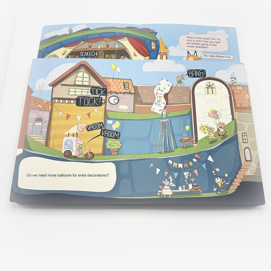 Kid Educational Books Custom Printing Story Book Hardcover Children Board Book Printing For Children