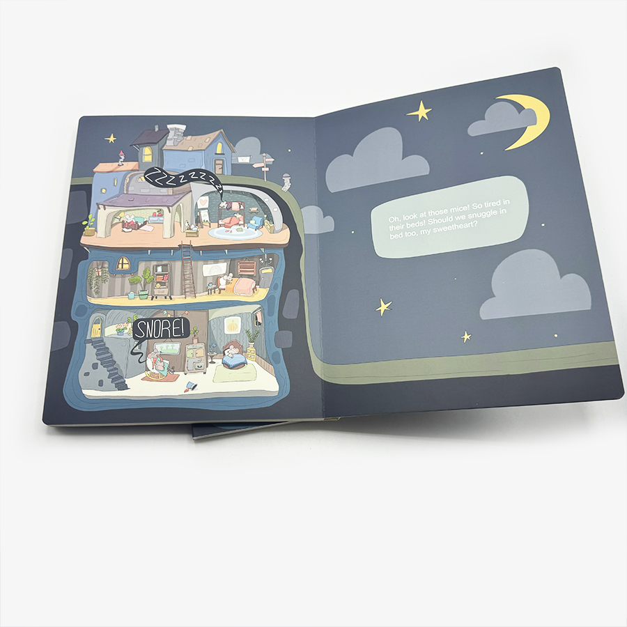 Kid Educational Books Custom Printing Story Book Hardcover Children Board Book Printing For Children